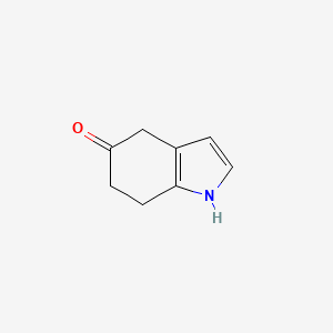 molecular formula C8H9NO B1321449 1,4,6,7-Tetrahydro-5H-indol-5-one CAS No. 35419-02-4
