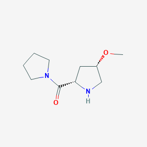 (2S,4S)-4-Methoxy-2-(pyrrolidine-1-carbonyl)pyrrolidine