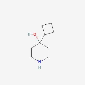 4-Cyclobutylpiperidin-4-ol