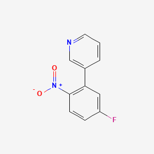 3-(5-Fluoro-2-nitrophenyl)pyridine