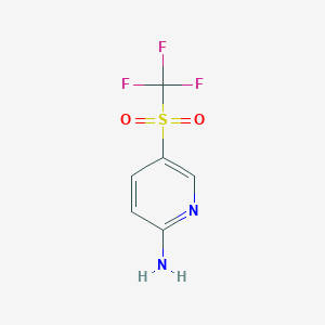 5-Trifluoromethanesulfonyl-pyridin-2-ylamine