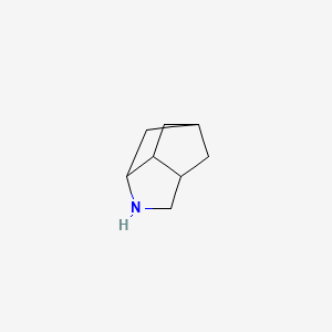 4-Azatricyclo[4.2.1.0,3,7]nonane