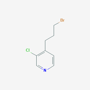 4-(3-Bromopropyl)-3-chloropyridine