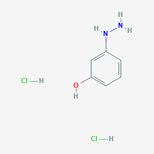 3-Hydrazinylphenol dihydrochloride