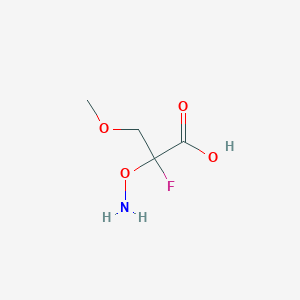 2-(Aminooxy)-2-fluoro-3-methoxypropanoic acid