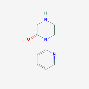 B1321475 1-(Pyridin-2-yl)piperazin-2-one CAS No. 345310-98-7
