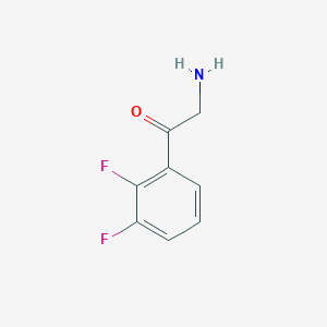 2-Amino-1-(2,3-difluorophenyl)ethan-1-one