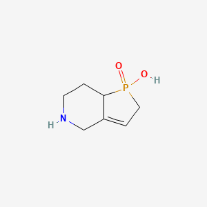 1-Hydroxy-1H,2H,4H,5H,6H,7H,7aH-1lambda5-phospholo[3,2-c]pyridin-1-one