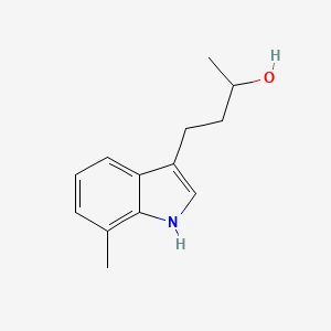 4-(7-Methyl-1H-indol-3-yl)butan-2-ol