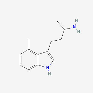 4-(4-Methyl-1H-indol-3-yl)butan-2-amine