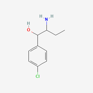 2-Amino-1-(4-chlorophenyl)butan-1-ol