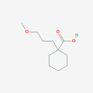 1-(3-Methoxypropyl)cyclohexane-1-carboxylic acid