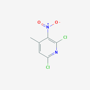 B1321495 2,6-Dichloro-4-methyl-3-nitropyridine CAS No. 60010-03-9