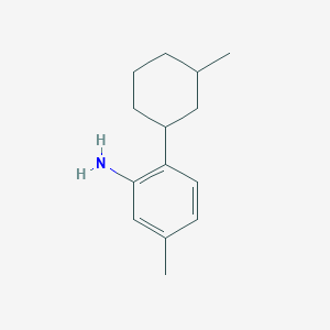 5-Methyl-2-(3-methylcyclohexyl)aniline