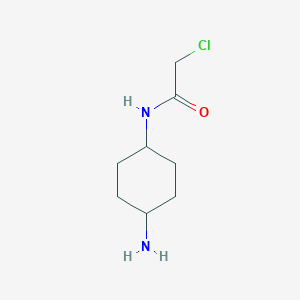 N-(4-aminocyclohexyl)-2-chloroacetamide