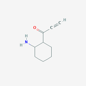 1-(2-Aminocyclohexyl)prop-2-yn-1-one