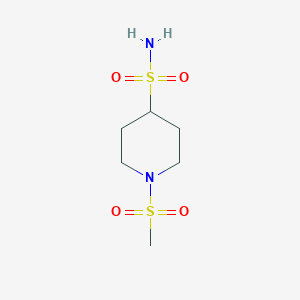 1-Methanesulfonylpiperidine-4-sulfonamide