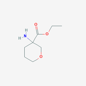 Ethyl 3-aminooxane-3-carboxylate