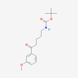 5-(N-Boc-amino)-3'-methoxypentanophenone