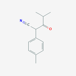 4-Methyl-2-(4-methylphenyl)-3-oxopentanenitrile