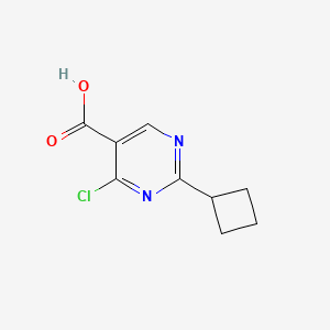 4-Chloro-2-cyclobutylpyrimidine-5-carboxylic acid