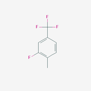 molecular formula C8H6F4 B1321535 2-氟-1-甲基-4-(三氟甲基)苯 CAS No. 1204296-09-2