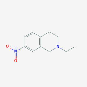 molecular formula C11H14N2O2 B1321541 2-乙基-7-硝基-1,2,3,4-四氢异喹啉 CAS No. 711601-13-7