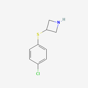 3-[(4-Chlorophenyl)sulfanyl]azetidine