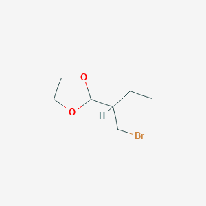 2-(1-Bromobutan-2-yl)-1,3-dioxolane