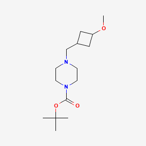 tert-Butyl 4-[(3-methoxycyclobutyl)methyl]piperazine-1-carboxylate