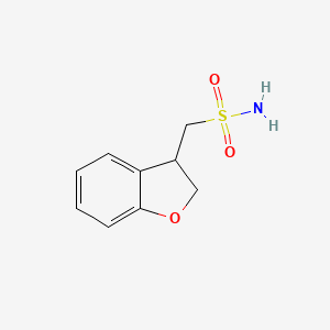 2,3-Dihydro-1-benzofuran-3-ylmethanesulfonamide