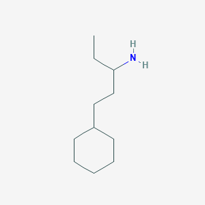 1-Cyclohexylpentan-3-amine