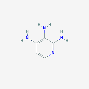 molecular formula C5H8N4 B1321565 吡啶-2,3,4-三胺 CAS No. 52559-11-2