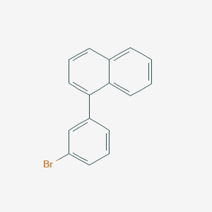 molecular formula C16H11B B1321568 3-(1-萘基)-1-溴苯 CAS No. 853945-53-6