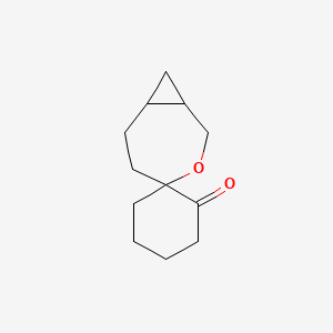 3-Oxaspiro[bicyclo[5.1.0]octane-4,1'-cyclohexane]-6'-one