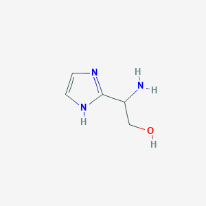 2-Amino-2-(1H-imidazol-2-yl)ethan-1-ol