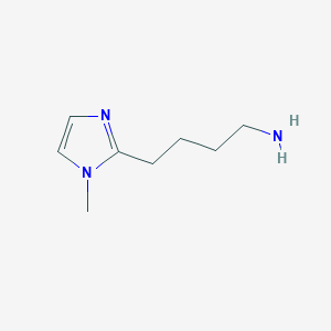 4-(1-methyl-1H-imidazol-2-yl)butan-1-amine