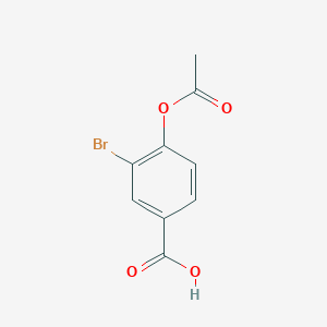 molecular formula C9H7BrO4 B1321585 4-乙酰氧基-3-溴苯甲酸 CAS No. 72415-57-7
