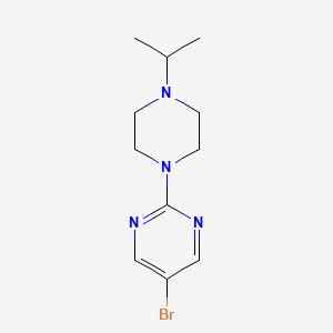 5-Bromo-2-[4-(propan-2-yl)piperazin-1-yl]pyrimidine