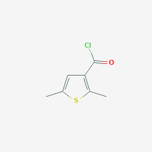 B1321596 2,5-Dimethylthiophene-3-carbonyl chloride CAS No. 57248-13-2