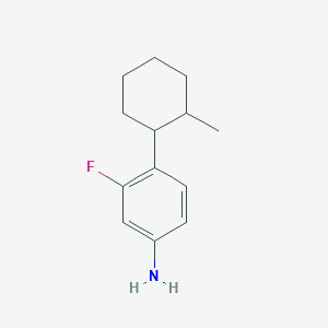 3-Fluoro-4-(2-methylcyclohexyl)aniline