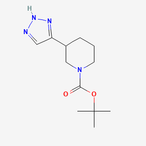 tert-Butyl3-(1H-1,2,3-triazol-5-yl)piperidine-1-carboxylate