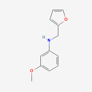 N-(furan-2-ylmethyl)-3-methoxyaniline