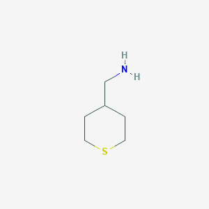 molecular formula C6H13NS B1321601 Thian-4-ylméthanamine CAS No. 666263-17-8