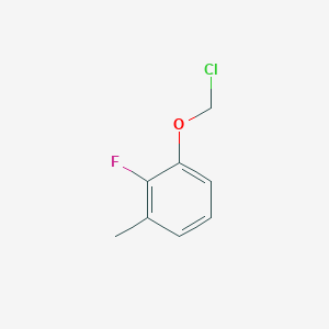 1-(Chloromethoxy)-2-fluoro-3-methylbenzene