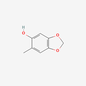 molecular formula C8H8O3 B1321609 6-甲基-1,3-苯并二氧杂环戊醇 CAS No. 7622-31-3