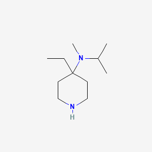 4-Ethyl-N-methyl-N-(propan-2-yl)piperidin-4-amine