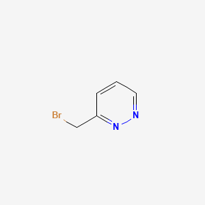 molecular formula C5H5BrN2 B1321611 3-(溴甲基)吡啶嗪 CAS No. 60023-36-1