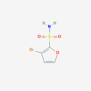 3-Bromofuran-2-sulfonamide