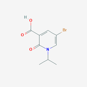 5-Bromo-2-oxo-1-(propan-2-yl)-1,2-dihydropyridine-3-carboxylic acid